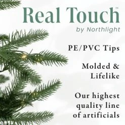 Northlight Real Touch™ Pre-Lit Grande Spruce Artificial Christmas Garland - Clear Lights - 9' x 14" 14 Northlight Real Touch™ Pre-Lit Grande Spruce Artificial Christmas Garland - Clear Lights - 9' x 14" -Outlet Xmas Decor Tree Store GUEST b87c5bab 2e7d 44ba 9ab8 2a5f4f732bbf 9