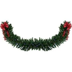 Northlight 25' x 20" Pre-Lit Buffalo Fir Artificial Christmas Garland - Multi-Color LED Lights -Outlet Xmas Decor Tree Store GUEST b9349270 df7a 4722 98c8 6002cf6c929c