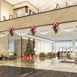 Northlight 6' White Shiny and Matte Shatterproof Ball Christmas Swag -Outlet Xmas Decor Tree Store GUEST b9ae22af efde 4d2b 9be2 a2c55ace1935