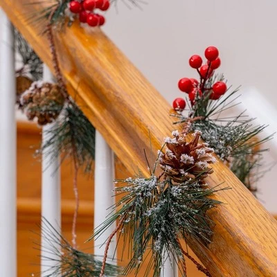 Ornativity Pinecone and Berries Garland – 6 Ft 3 Ornativity Pinecone and Berries Garland – 6 Ft