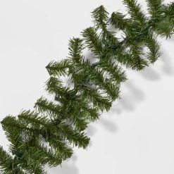 18' Pre-Lit Artificial Pine Bough Christmas Garland Green with Clear Lights - Wondershop™ 7 18' Pre-Lit Artificial Pine Bough Christmas Garland Green with Clear Lights - Wondershop™ -Outlet Xmas Decor Tree Store GUEST bc2e9f9b a3e7 4372 ba00 1b044da3f19f
