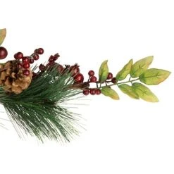 Northlight 4.5' x 5.5" Unlit Snow Dusted Pine Cones, Berries, and Long Pine Needles Artificial Christmas Garland -Outlet Xmas Decor Tree Store GUEST bcdedb68 b9ee 4ddb 9d2e e4fe86580e2e