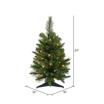 Vickerman Cashmere Pine Artificial Christmas Tree Battery Operated 4 Vickerman Cashmere Pine Artificial Christmas Tree Battery Operated - Image 2