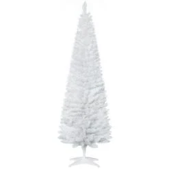 HOMCOM 70.75" Artificial Christmas Pencil Tree Holiday Xmas Tree Home Indoor Decoration -Outlet Xmas Decor Tree Store GUEST be46cf2f 930d 4818 ba1a 7f03fc058d10