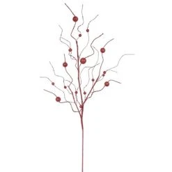 Vickerman 37" Glitter Ball Aritificial Christmas Spray -Outlet Xmas Decor Tree Store GUEST befa2def 5b6d 43ab 99ad 86e37952ce96