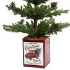 Haute Decor Haute Décor 24" Unlit Pine Artificial Christmas Tree with Pinecones in Painted Metal Pot 1 Haute Decor Haute Décor 24" Unlit Pine Artificial Christmas Tree with Pinecones in Painted Metal Pot -Outlet Xmas Decor Tree Store GUEST bf216f82 8558 49d5 aae4 2a874ef83095