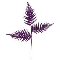 Vickerman 22" Onoclea Glitter Fern Artificial Christmas Spray -Outlet Xmas Decor Tree Store GUEST c10739ec fb84 4aac 9aa5 8b7df1acf697