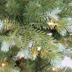 Puleo 6.5' Pre-Lit Colorado Blue Spruce Artificial Christmas Tree White Lights -Outlet Xmas Decor Tree Store GUEST c1f66277 e315 41bf 8750 4fefce1256dc