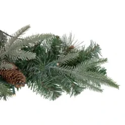 Northlight 36" Pre-lit Pine Cone and Artificial Mixed Pine Christmas Mailbox Swag -Outlet Xmas Decor Tree Store GUEST c234c06a 4c53 4568 8d01 011d23033fe7