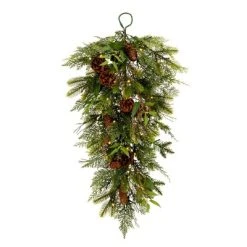 Vickerman Cedar Pine Cone Twig Artificial Teardrops 17 Vickerman Cedar Pine Cone Twig Artificial Teardrops -Outlet Xmas Decor Tree Store GUEST c2951875 a749 4208 ad5f bac20079b9c0