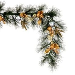 Vickerman Gold and Silver Artificial Garlands