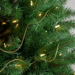 Northlight 66' Metallic Gold Beaded Christmas Garland - Unlit -Outlet Xmas Decor Tree Store GUEST c4b66f4a 4d73 4b1d 85a9 68c78afcf0ce