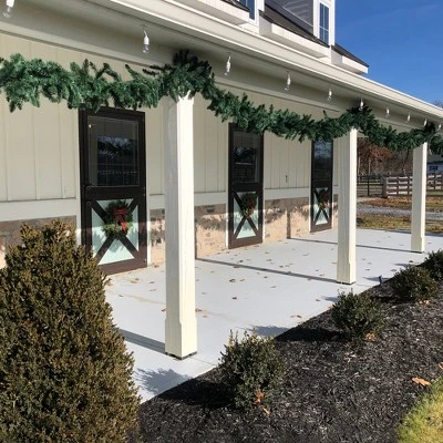 Northlight 50' x 16" Buffalo Fir Commercial Length Artificial Christmas Garland - Unlit 4 Northlight 50' x 16" Buffalo Fir Commercial Length Artificial Christmas Garland - Unlit - Image 2