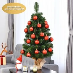 Costway 3Ft Artificial PVC Christmas Tree Tabletop Season Decoration 13 Costway 3Ft Artificial PVC Christmas Tree Tabletop Season Decoration -Outlet Xmas Decor Tree Store GUEST c5722335 5c0f 4fec 8364 5e716479040e