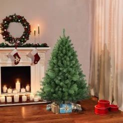 4.5ft Puleo Unlit Vermont Spruce Artificial Christmas Tree 7 4.5ft Puleo Unlit Vermont Spruce Artificial Christmas Tree -Outlet Xmas Decor Tree Store GUEST c5857f3d 51eb 497e b1e0 45e862da0f62
