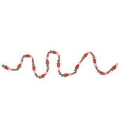 Northlight 4' Faux Gum Drop Candy and Peppermint Swirls Christmas Garland - Unlit -Outlet Xmas Decor Tree Store GUEST c5a76b1c a1e2 423a a1d9 921ee363777f
