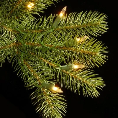 National Tree Company 7.5 ft Pre-Lit 'Feel Real' Artificial Full Downswept Christmas Tree, Green, Douglas Fir, Dual Color LED Lights, PowerConnect 6 National Tree Company 7.5 ft Pre-Lit 'Feel Real' Artificial Full Downswept Christmas Tree, Green, Douglas Fir, Dual Color LED Lights, PowerConnect - Image 4