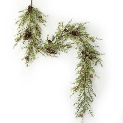 Sullivans Artificial Pine Garland 69"L Green 5 Sullivans Artificial Pine Garland 69"L Green - Image 3