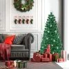 Tangkula 4/5/6/7 FT Artificial Christmas Tree Prelit Fiber Optic Xmas Tree w/ Warm White Lights 8 Light Modes -Outlet Xmas Decor Tree Store GUEST c71caac1 b5e0 433f 829a a3e6a4c7adb9