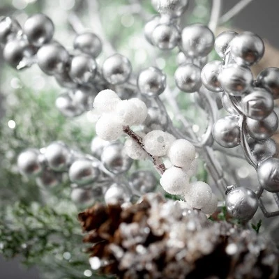 28"H Sullivans Frosted Berry Spray, Multicolored 3 28"H Sullivans Frosted Berry Spray, Multicolored