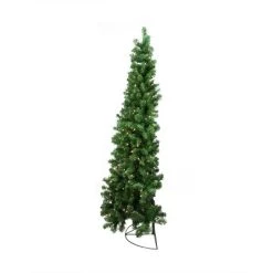 Northlight 6' Prelit Artificial Christmas Tree Wall Pine - Clear Lights -Outlet Xmas Decor Tree Store GUEST caf95cb7 dca7 4e51 a87f 0ec577b8430e