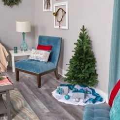 4ft Nearly Natural Pre-Lit LED Grand Teton Spruce Flat Back Artificial Christmas Tree Clear Lights 19 4ft Nearly Natural Pre-Lit LED Grand Teton Spruce Flat Back Artificial Christmas Tree Clear Lights -Outlet Xmas Decor Tree Store GUEST cc1bc1b9 a08a 4a51 9476 33ba60b01457