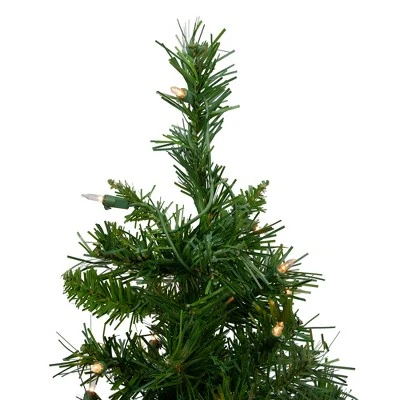 Northlight 2' Pre-Lit Medium Royal Pine Artificial Christmas Tree - Clear Lights 5 Northlight 2' Pre-Lit Medium Royal Pine Artificial Christmas Tree - Clear Lights - Image 3