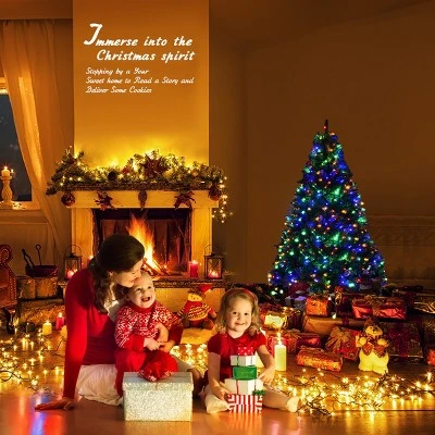 Costway 4Ft Pre-Lit Artificial Christmas Tree Hinged 100 LED Lights 5 Costway 4Ft Pre-Lit Artificial Christmas Tree Hinged 100 LED Lights - Image 3