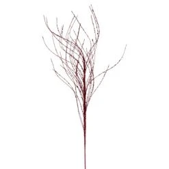 Vickerman 37" Wavy Twig Glitter Spray -Outlet Xmas Decor Tree Store GUEST cf0e40e6 b085 4c89 957f 277740790022