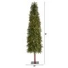 7ft Nearly Natural Pre-Lit Grand Alpine Slim Artificial Christmas Tree Clear Lights -Outlet Xmas Decor Tree Store GUEST d123f530 9ead 4e79 a089 d27d1c0b1206