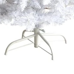 Nearly Natural 4-ft Slim White Artificial Christmas Tree with 100 Warm White LED Lights and 293 Bendable Branches -Outlet Xmas Decor Tree Store GUEST d2a4d2a1 3f69 4857 849e 295a4808aad7