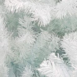 National Tree Company 7 Foot Full Bodied Flocked Unlit Snowy Festive Artificial Christmas Tree with 1,133 Branch Tips, & Metal Stand, White -Outlet Xmas Decor Tree Store GUEST d4238d8a 1aee 446c b8a0 312ab55e79eb