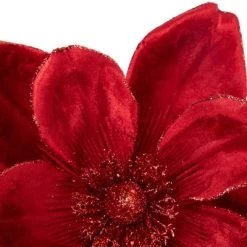 Northlight 20" Glittered Red Velvet Magnolia Christmas Stem Spray 7 Northlight 20" Glittered Red Velvet Magnolia Christmas Stem Spray -Outlet Xmas Decor Tree Store GUEST d4f5d262 bce8 4bb3 ab3c 43a7172daaf4