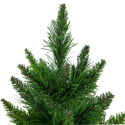 Northlight 18" Mini Balsam Pine Medium Artificial Christmas Tree in Burlap Base - Unlit 5 Northlight 18" Mini Balsam Pine Medium Artificial Christmas Tree in Burlap Base - Unlit - Image 3