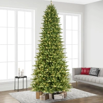 12ft Pre-lit Full Artificial Christmas Tree Forest Fir - Puleo 3 12ft Pre-lit Full Artificial Christmas Tree Forest Fir - Puleo