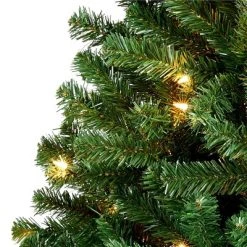 Yaheetech Pre-lit Spruce Artificial Christmas Tree with 150 Incandescent Warm White Lights -Outlet Xmas Decor Tree Store GUEST d9322af2 94f6 4158 a5b4 2a79fb750ccc