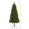 Nearly Natural 7-ft Mixed Pine Artificial Christmas Tree with 350 Clear LED Lights, Pine Cones and Berries -Outlet Xmas Decor Tree Store GUEST da9f47c0 d440 4469 adbc 5ac42c7fec90