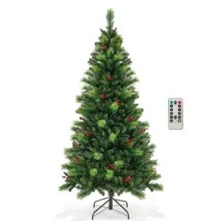 Costway 6FT/7FT/8FT Pre-Lit Artificial Christmas Tree 9 Lighting Modes with 300/400/500 LED Lights & Timer 22 Costway 6FT/7FT/8FT Pre-Lit Artificial Christmas Tree 9 Lighting Modes with 300/400/500 LED Lights & Timer -Outlet Xmas Decor Tree Store GUEST dacba6f0 15b2 4f1b 98f4 1e364c936511