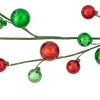 Northlight 4' x 6" Green and Red Ball Ornament Christmas Garland, Unlit -Outlet Xmas Decor Tree Store GUEST dafbdd2a dfed 4a00 99a2 505ce76e9a80