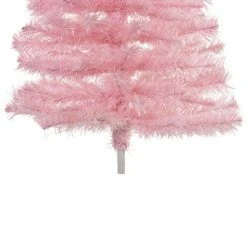 HOMCOM Tall Unlit Slim Douglas Fir Artificial Christmas Tree with Realistic Branches with Tips, Pink 17 HOMCOM Tall Unlit Slim Douglas Fir Artificial Christmas Tree with Realistic Branches with Tips, Pink -Outlet Xmas Decor Tree Store GUEST dbb67672 348a 4096 9e79 45ff90540b61