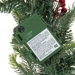 National Tree Company First Traditions Pre-Lit Christmas Garland with Red Ornaments and Berries, Warm White LED Lights, Battery Operated, 6 ft 9 National Tree Company First Traditions Pre-Lit Christmas Garland with Red Ornaments and Berries, Warm White LED Lights, Battery Operated, 6 ft -Outlet Xmas Decor Tree Store GUEST dd65b6d8 a296 4ef4 9546 b7ad5274425e