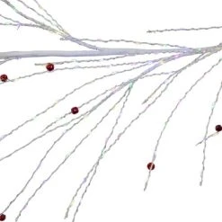 Northlight 6' x 6" Pre-Lit White Christmas Garland with Red Jingle Bells, Multi-Color Lights -Outlet Xmas Decor Tree Store GUEST dd73a3cc 8328 41cf 872c 0eed90054b90