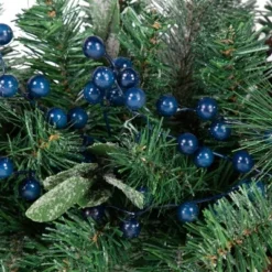 Northlight 28" Mixed Pine and Blueberries Artificial Christmas Teardrop Swag - Unlit -Outlet Xmas Decor Tree Store GUEST de1b4c23 ebf4 40e8 a1a8 1cf569e854e6