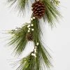 6' Unlit Artificial Pine Christmas Garland with White Berries & Pinecones Green - Wondershop™ -Outlet Xmas Decor Tree Store GUEST e041584b 192f 4b29 943c 4a4d16e42196