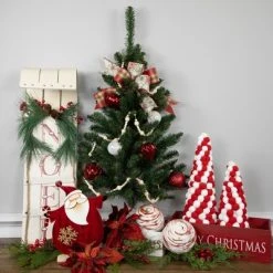 Northlight 3' Buffalo Fir Artificial Christmas Wall or Door Tree - Unlit