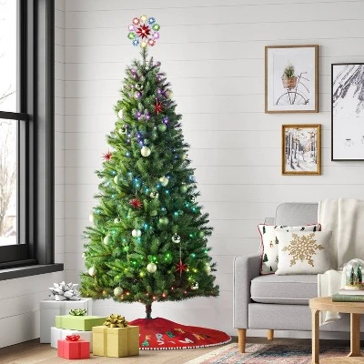 Twinkly 7' Pre-Lit LED Douglas Fir Artificial Christmas Tree AutoConnect Color Changing Lights 3 Twinkly 7' Pre-Lit LED Douglas Fir Artificial Christmas Tree AutoConnect Color Changing Lights
