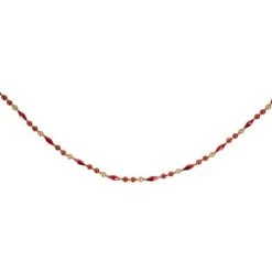 Northlight 9' Shiny and Matte Red and Gold Beaded Christmas Garland, Unlit -Outlet Xmas Decor Tree Store GUEST e4d87e3c b0d7 417a b71b b530d37ddd93