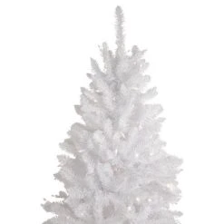Northlight 9' Pre-Lit Rapids White Pine Pencil Artificial Christmas Tree, Clear Lights -Outlet Xmas Decor Tree Store GUEST e6b7bd0f 0758 4482 8d7e 2d552e1571b7