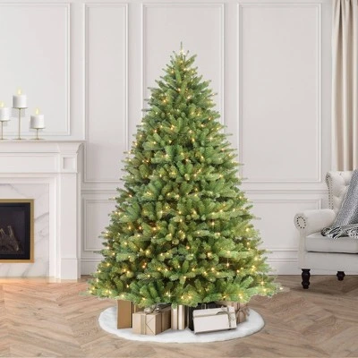 Puleo 6.5ft Pre-lit Artificial Christmas Tree Davenport Fir 5 Puleo 6.5ft Pre-lit Artificial Christmas Tree Davenport Fir - Image 3