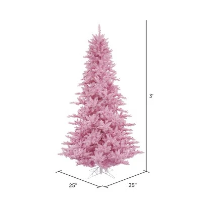 Vickerman Pink Fir Artificial Christmas Tree 3 Vickerman Pink Fir Artificial Christmas Tree